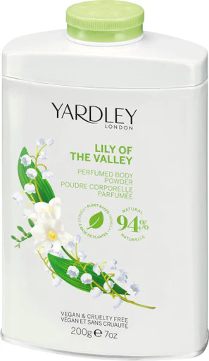 Yardley Lily of the Valley Perfumed Powder 200g - Image 2