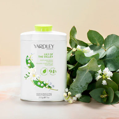 Yardley Lily of the Valley Perfumed Powder 200g - Image 3