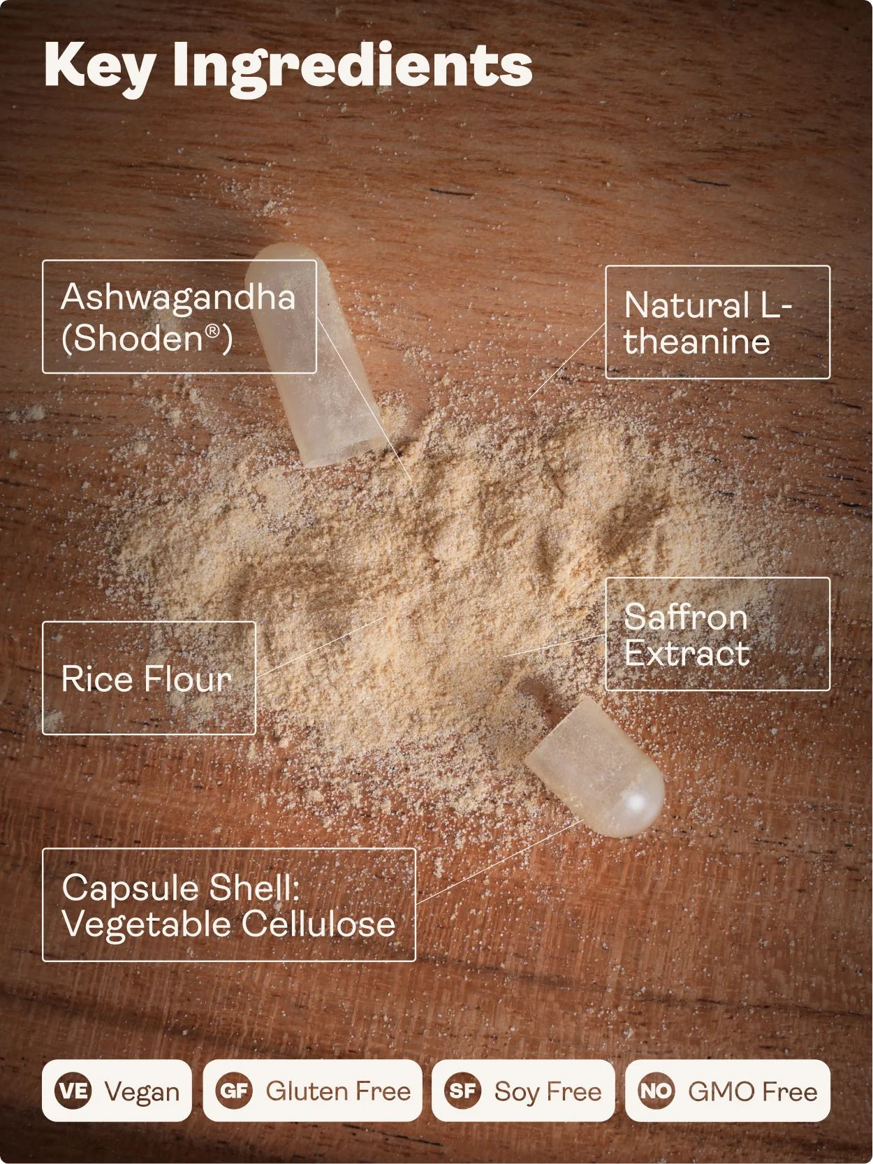 Youth & Earth CHILLAXCINE (Ashwagandha, L-theanine & Saffron) 335mg x 60 Capsules - Image 5