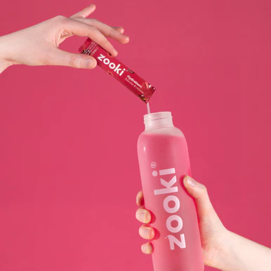 Zooki Hydration+ Exercise & Recover Cherry Flavour 7.9g 30 Sachets - Image 3