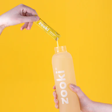 Zooki Hydration+ Liver Health Lemon Ginger Flavour 5.9g 30 Sachets - Image 3