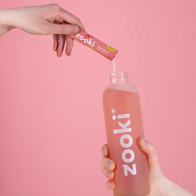 Zooki Hydration+ Skin Radiance Pomegranate Flavour 5.1g 30 Sachets - Image 2