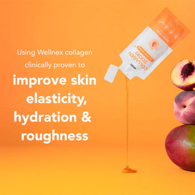 Zooki Marine Collagen 5,000mg Mango Peach Flavour 15ml 30 Sachets - Image 5